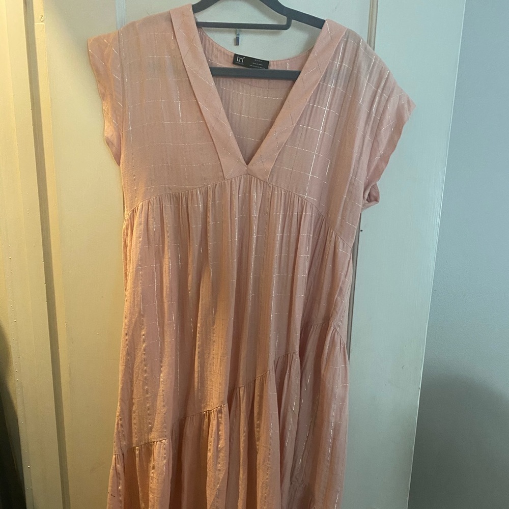 Zara pink midi dress
